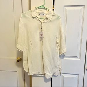 UNIQLO J. W. Anderson linen blend top